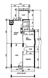 Blk 348 Ang Mo Kio Avenue 3 (Ang Mo Kio), HDB 3 Rooms #598188981